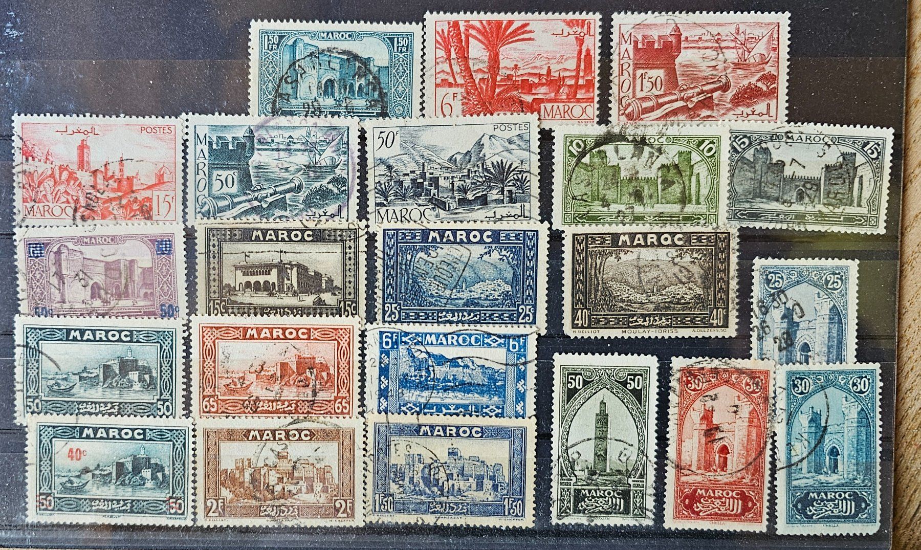 Tutti i francobolli: MAROC timbres anciens – Usato da Les Valettes venduto da Nuba1