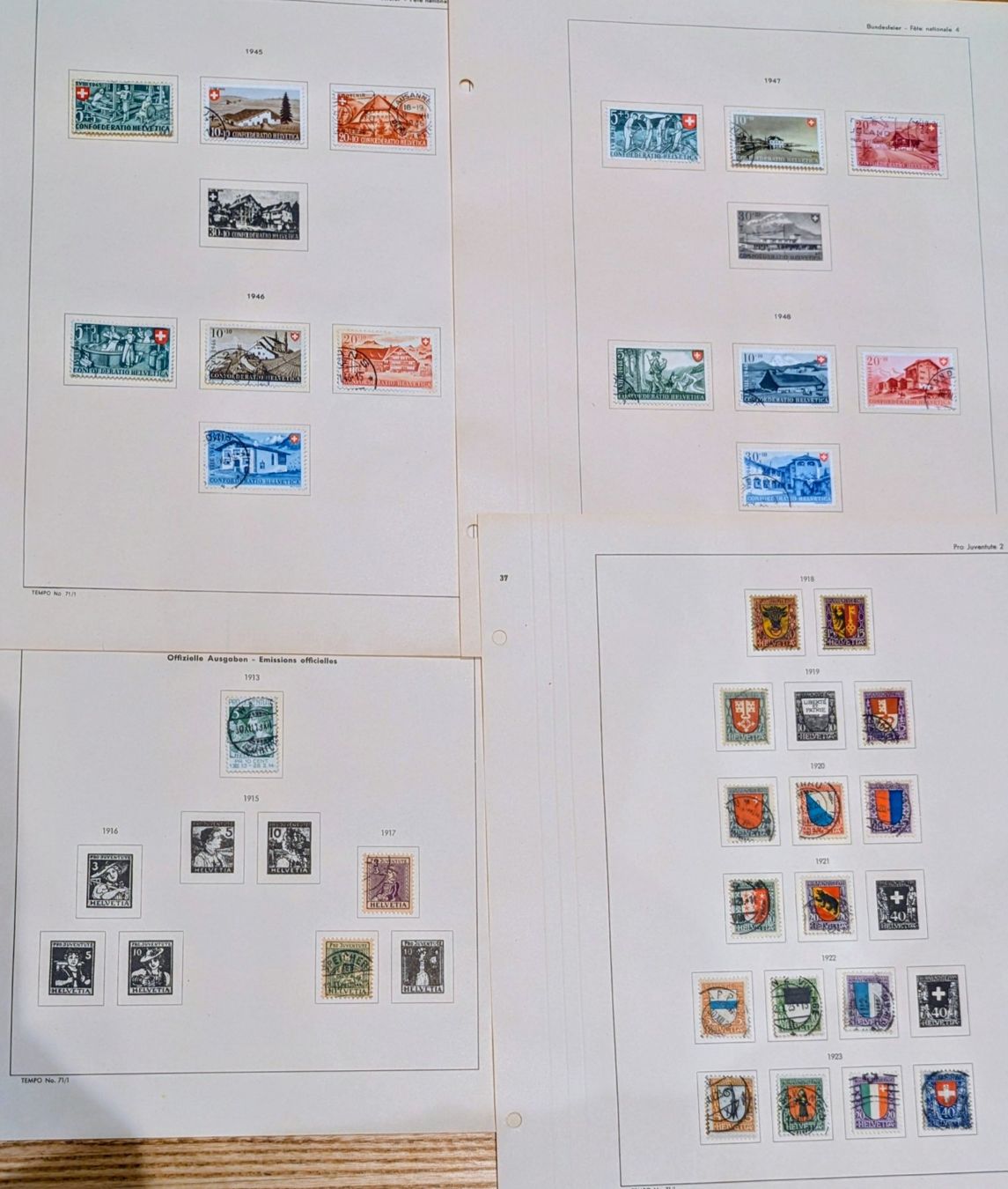 Album: Briefmarken ab 1862 – Usato da Kandersteg venduto da alfi30 6