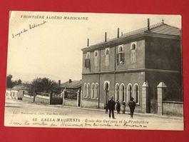 Carte postale - Frontière algéro marocaine 