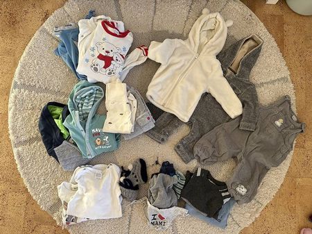 Babykleider Winter Set/Paket, Gr 62