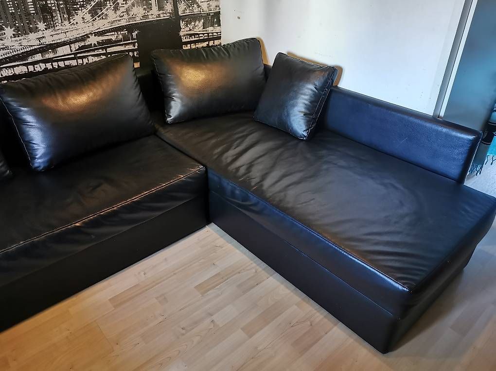 Sofas: Sofa Kunstleder – D'occasion à Kreuzlingen par Davagabondo 1