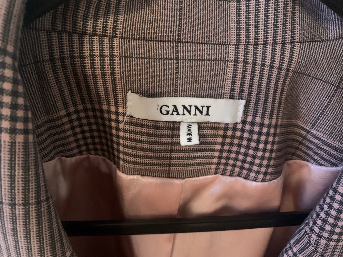 Ganni Jacken: GANNI Check Blazer - Size 34 - Great Look! – Neu (gemäss Beschreibung) aus Lausanne von milasha 1
