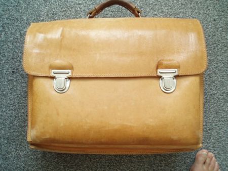 Ledertasche-Aktentasche