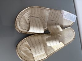 Sandale Damen Leder Grösse 39 neu mit Etikett