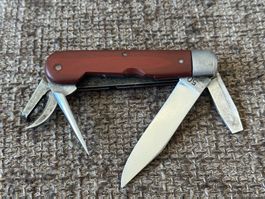 Altes Militärmesser WENGER 1950 Fiber TOP RAR