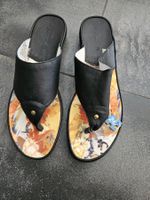 Zehentrenner, Grösse 41, schwarz, Sandalen