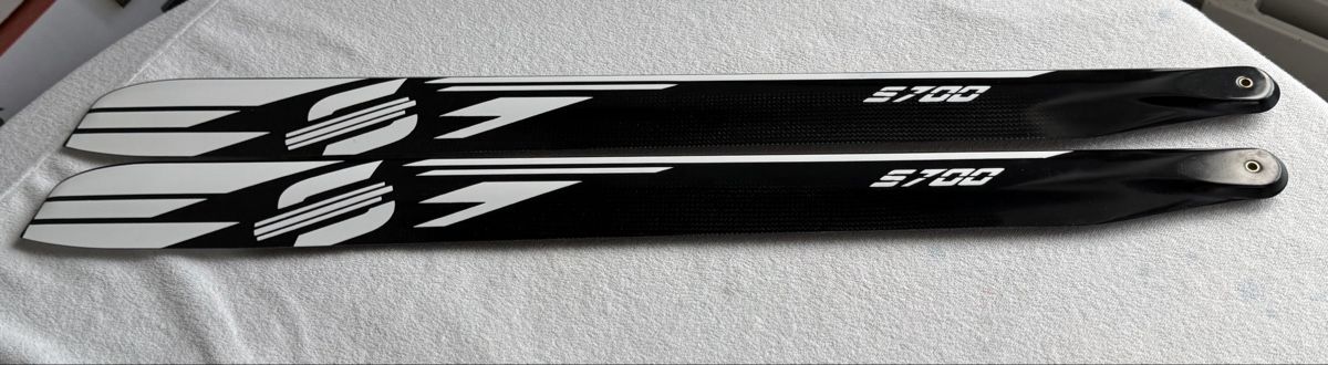 Modellismo RC: Rotorblätter MAIN BLADES S701 – Nuovo e nell'imballaggio originale da Rothenthurm venduto da maholdener