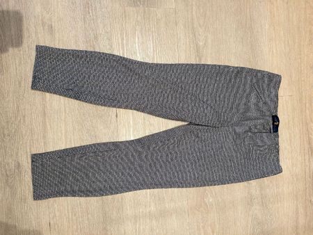 Schicke gestreifte Stoffhose Gr. 38