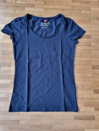 Tshirt femme manches courtes noir ESPRIT