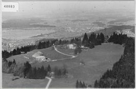 Flugaufnahme Gasthaus Bachtel-Kulm