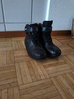 Scharze Motorradschuhe Grösse 43