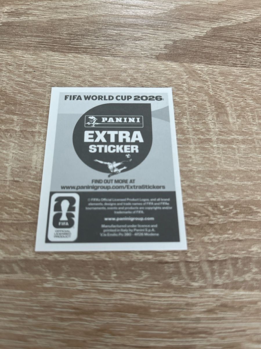 Panini Carte collezionabili: Extra Sticker Panini Federico Valverde GOLD – Usato da Daillon venduto da Camus82 1