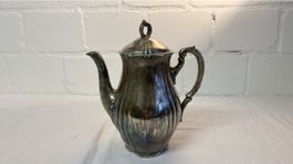 Schaller Bavaria Kaffeekanne, versilbert, Vintage Style!