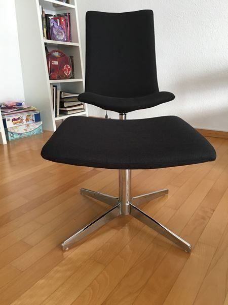Pfister Poltrone: Designersessel mit Hocker zusammen – Nuovo (secondo la descrizione) da Glattbrugg venduto da Ariel012 2