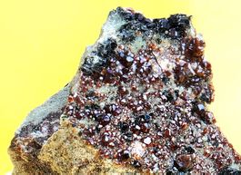 Mineralien 4 feiliges Sammelset. Hessonit, Quarz, Hämatit...