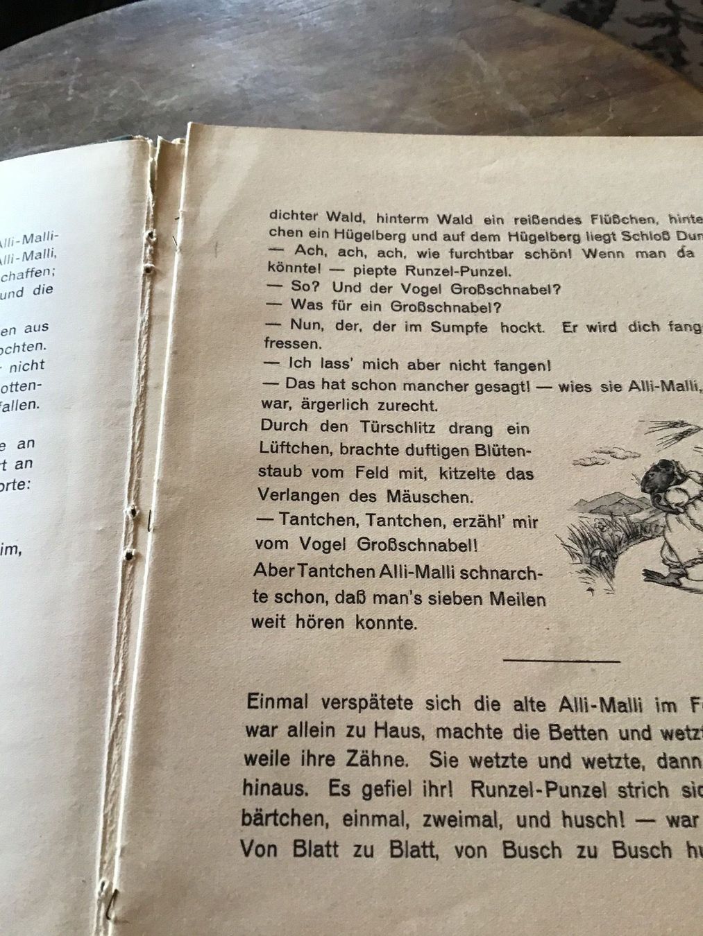 Bücher: Altes Kinderbuch Runzel- Punzel – Gebraucht aus St. Gallen von Goldlilly 4