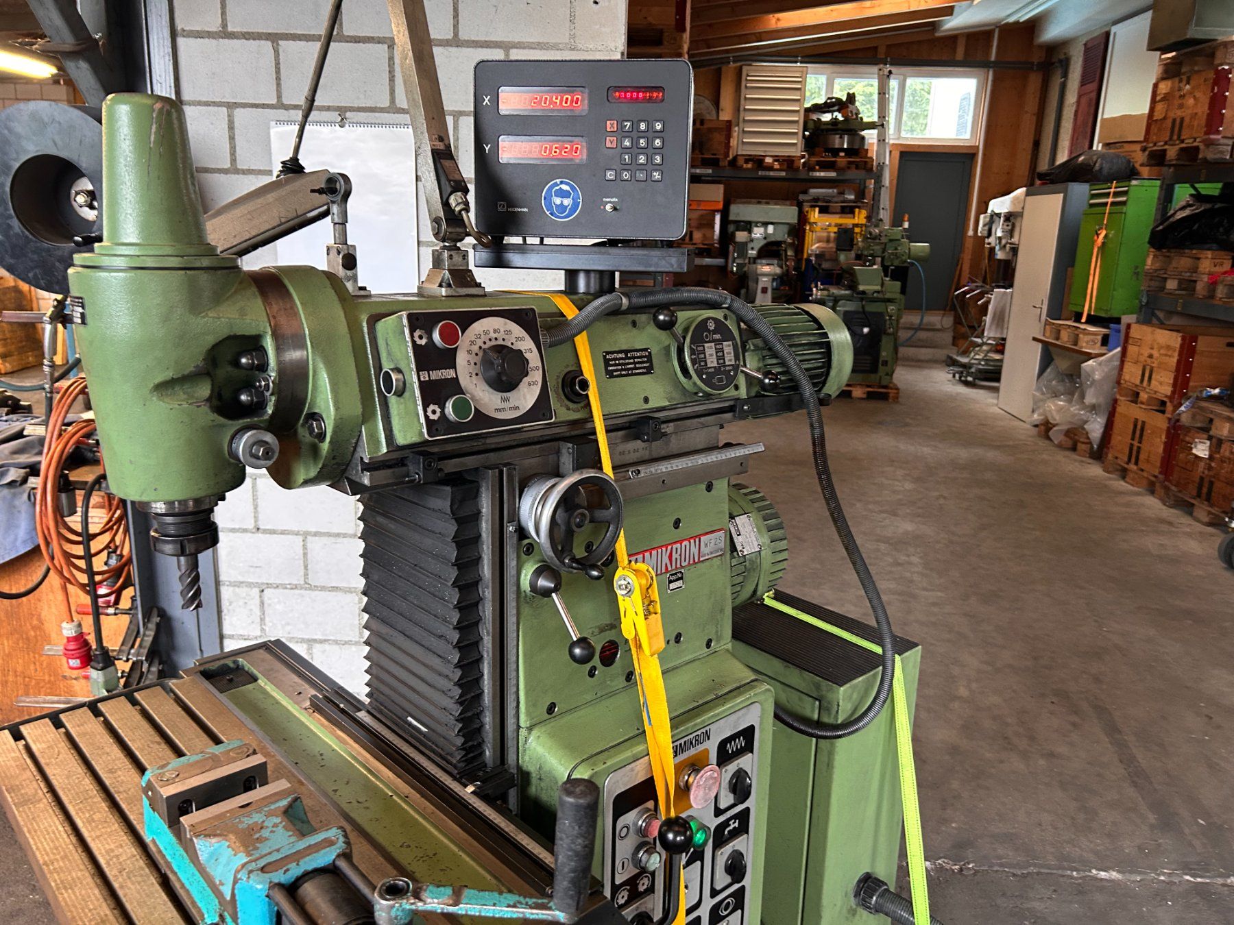 Tutte le macchine: Mikron WF 2 S Fräsmaschine – Usato da Münchenstein venduto da fransch 4