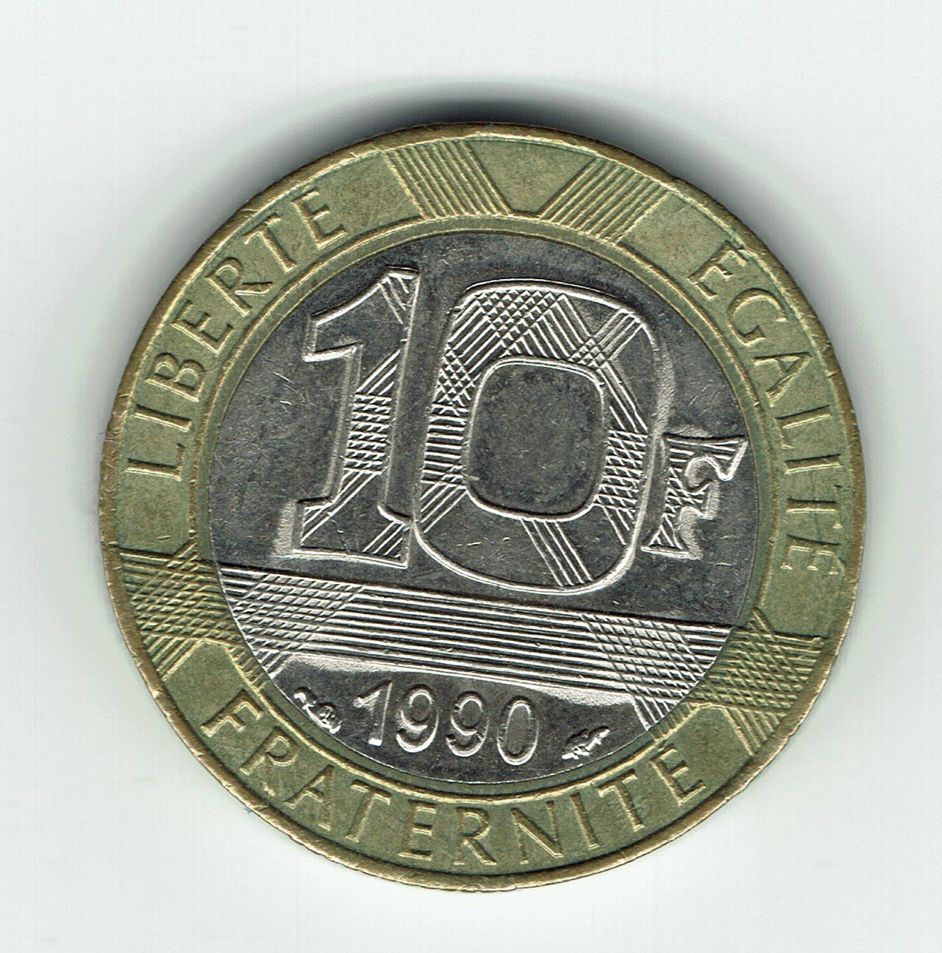 Tutti le monete: Münze 10 Francs Frankreich, 1990 – Usato da Winterthur venduto da sumpfis