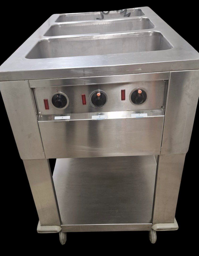 Elettrodomestici da cucina: Bain Marie Wagen - 3 x 1/1GN – Usato da Lungern venduto da Barbados04 5