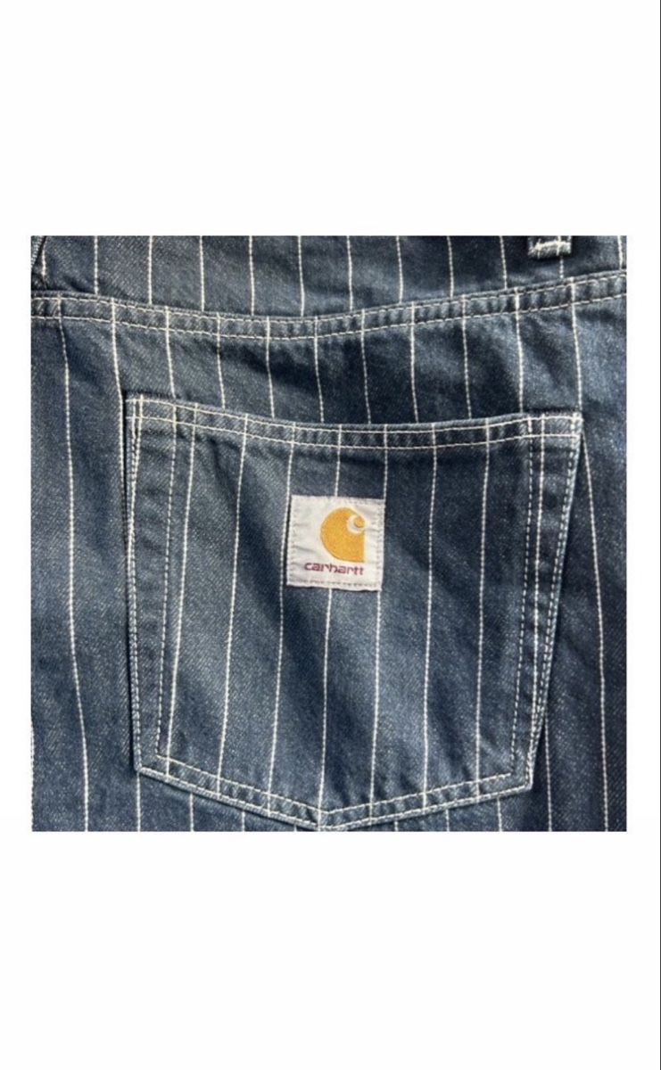 Carhartt Jeans: Carhartt Pinstripe Carpenter Jeans – Nuovo (secondo la descrizione) da Biel/Bienne venduto da 3liaasss 2