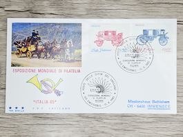 CL05 Enveloppe + Timbre Poste Vaticane 1985