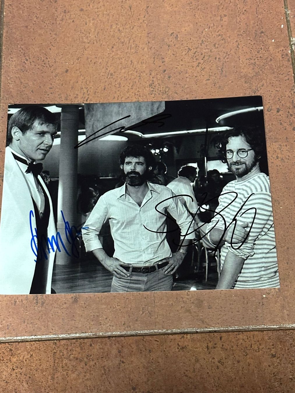 Autografi: Originalautogram von Spielberg Lucas und Ford – Usato da rafz venduto da Ttt0071