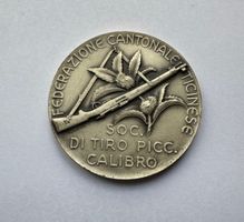 Schützenmedaille Tessin Maestro tiratore *RAR*