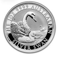 1 oz Australien Swan Schwan & Baby 2019 Silbermünze 9999 NEU