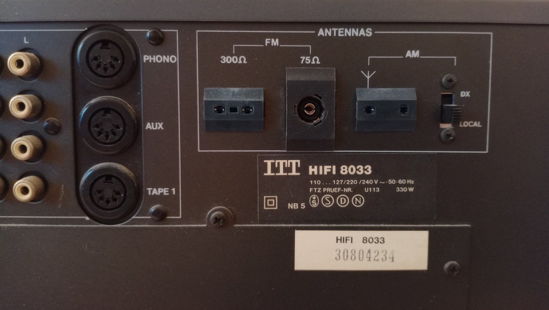 Ricevitori: ITT HIFI 8033 – Usato da Villars-sur-Glâne venduto da rifzari 4