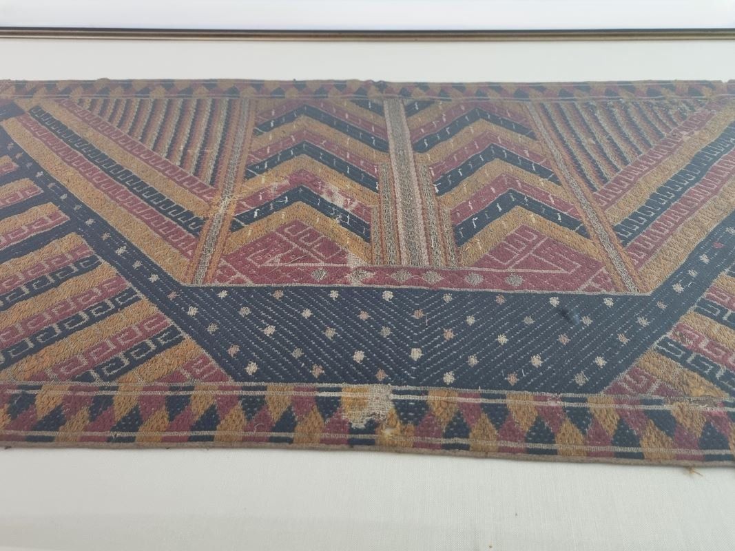 Foto & Immagini: Sumatra Stoffbild 18.Jh. "Schiffe" – Usato da Wangen b. Olten venduto da Restwert_Wangen 2