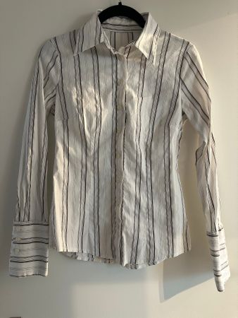 Gestreifte Damen Bluse, Gr. 34