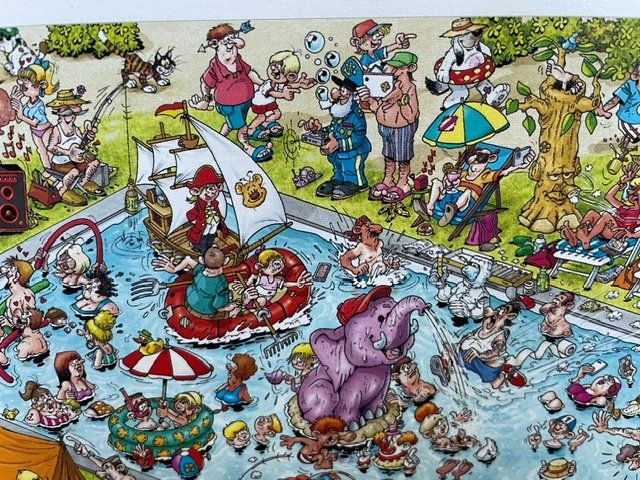 Heye Puzzles: Comic-Puzzle von Ray: The Pool – D'occasion à Wermatswil par TAndry 1