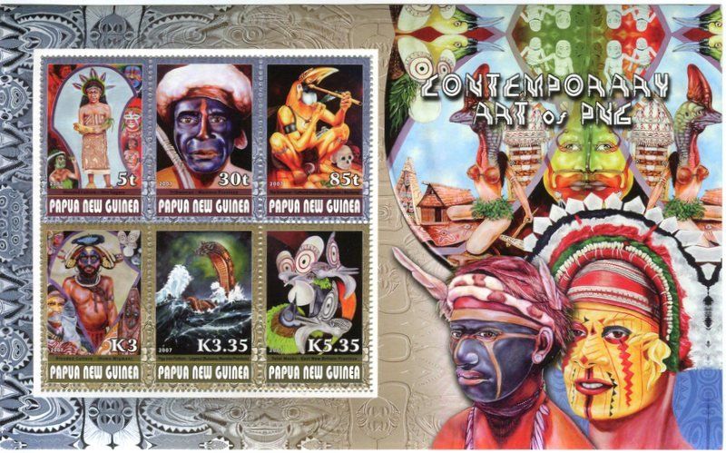 Tous les timbres: Block "Karneval". Papua-Neuguinea – Neuf avec emballage d'origine à Basel par Butsch5