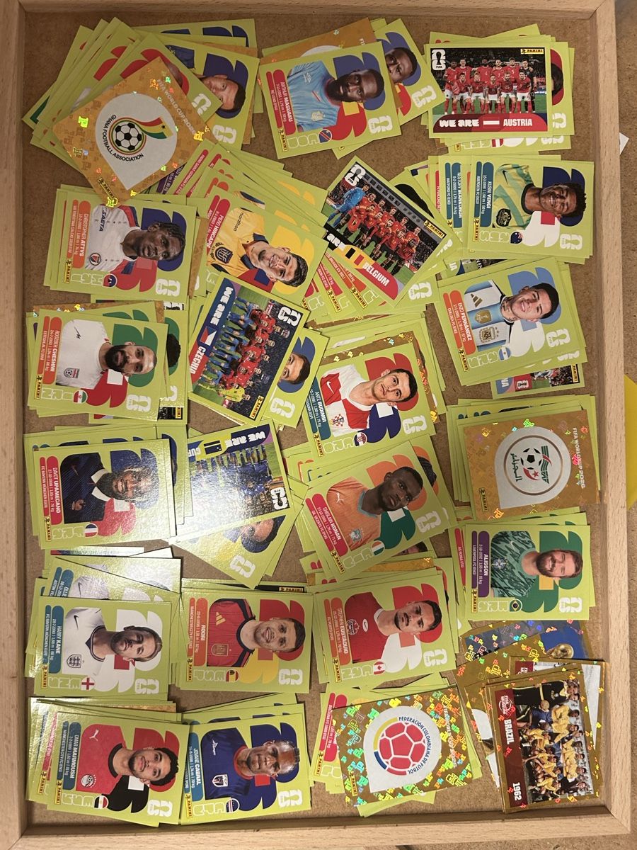Panini Carte collezionabili: Panini WM 2026 - 500 Sickers ohne Doppelte – Nuovo (secondo la descrizione) da Regensdorf venduto da Maryjagne 2