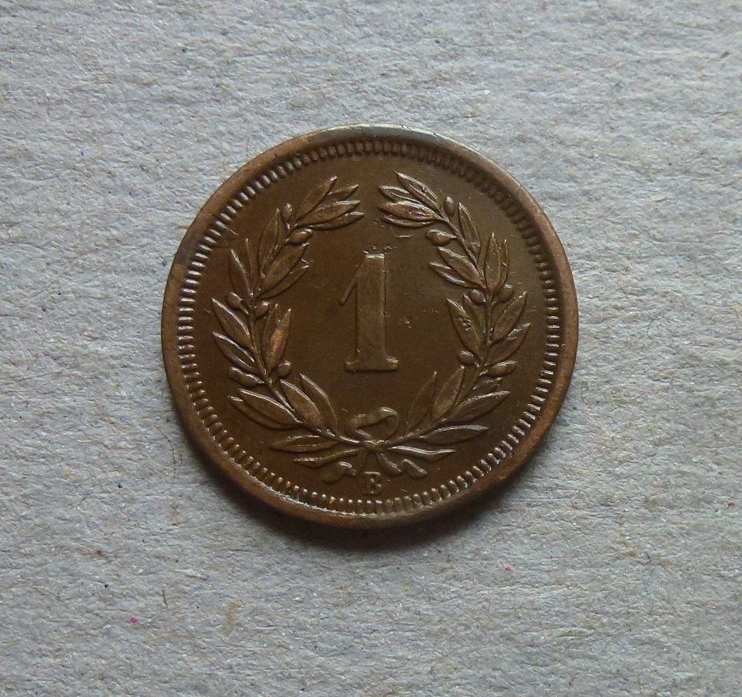 Tutti le monete: ++ 1 Rappen 1902, gute Erhaltung – Usato da Walkringen venduto da Casablanca777 1