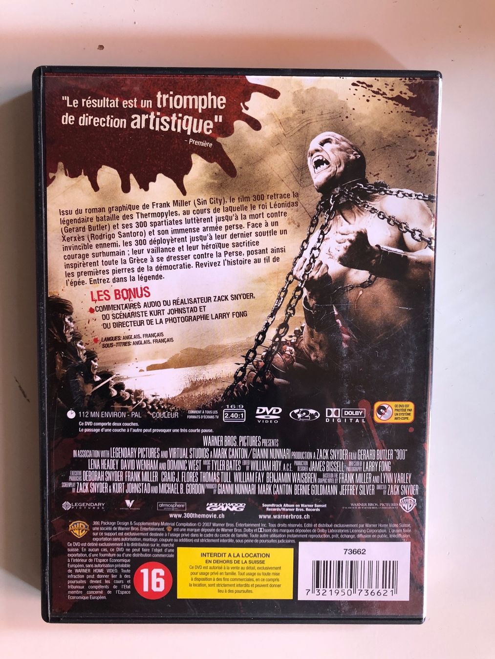 Alle DVDs: 300 – Gebraucht aus St-Cierges von Crisi53 1