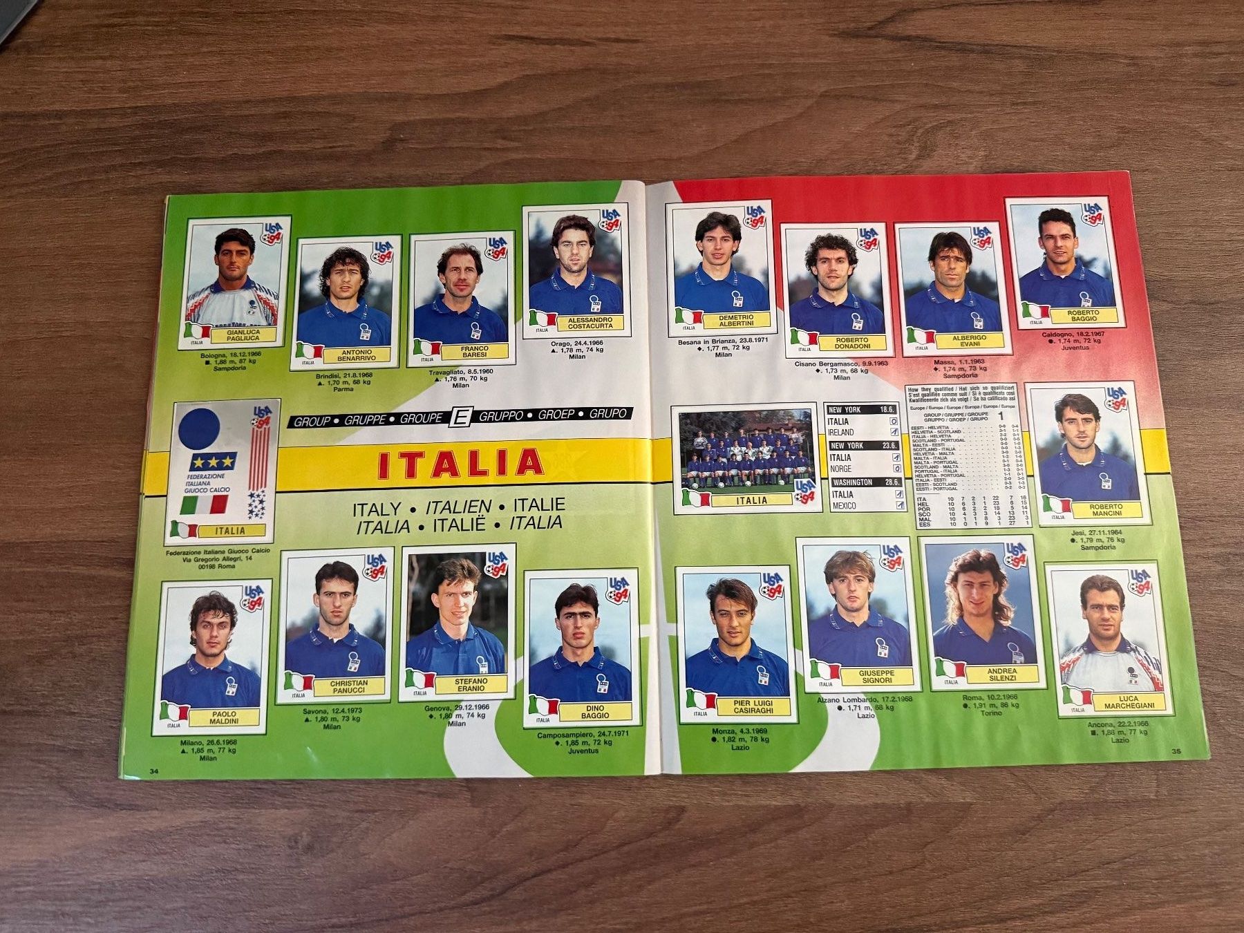 Panini Album: Album Panini WM 1994 - Komplett – Usato da Chiggiogna venduto da TheLegend88 6