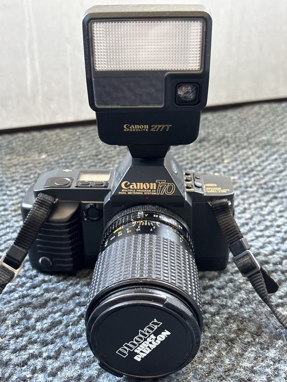 Appareil Photo Canon T70 35 Mm - Vintage Argentique - Collection