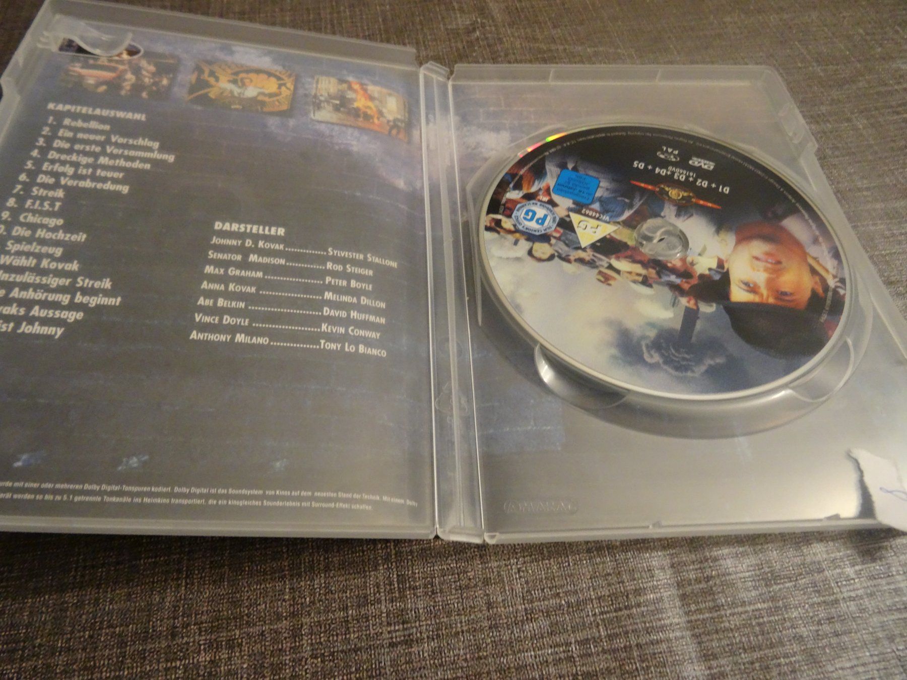 Alle DVDs: DVD Ein Mann geht seinen Weg Sylvester Stallone – Gebraucht aus Olten von Disc-Verkauf 1