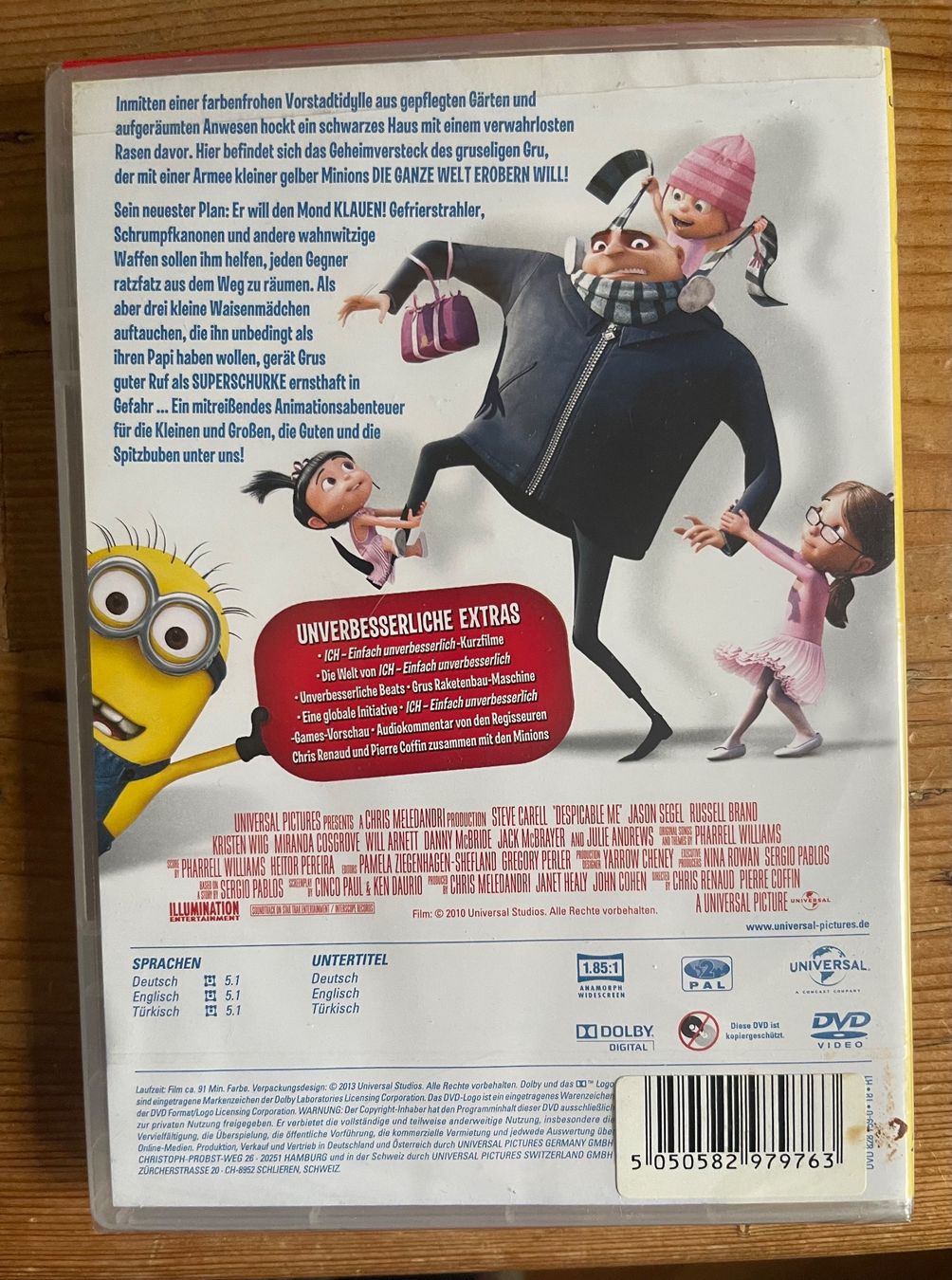 Tutti i DVDs: DVD - Ich - einfach unverbesserlich – Nuovo e nell'imballaggio originale da Binningen venduto da nussbaum04 1