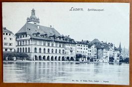 Luzern - Rathausquai - AK