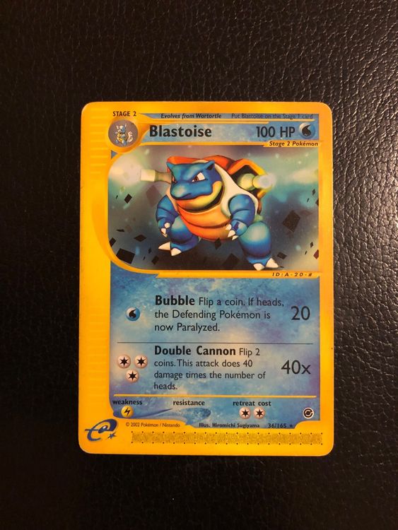 Expedition Blastoise Rare 36165 Ab 1 Kaufen Auf Ricardo