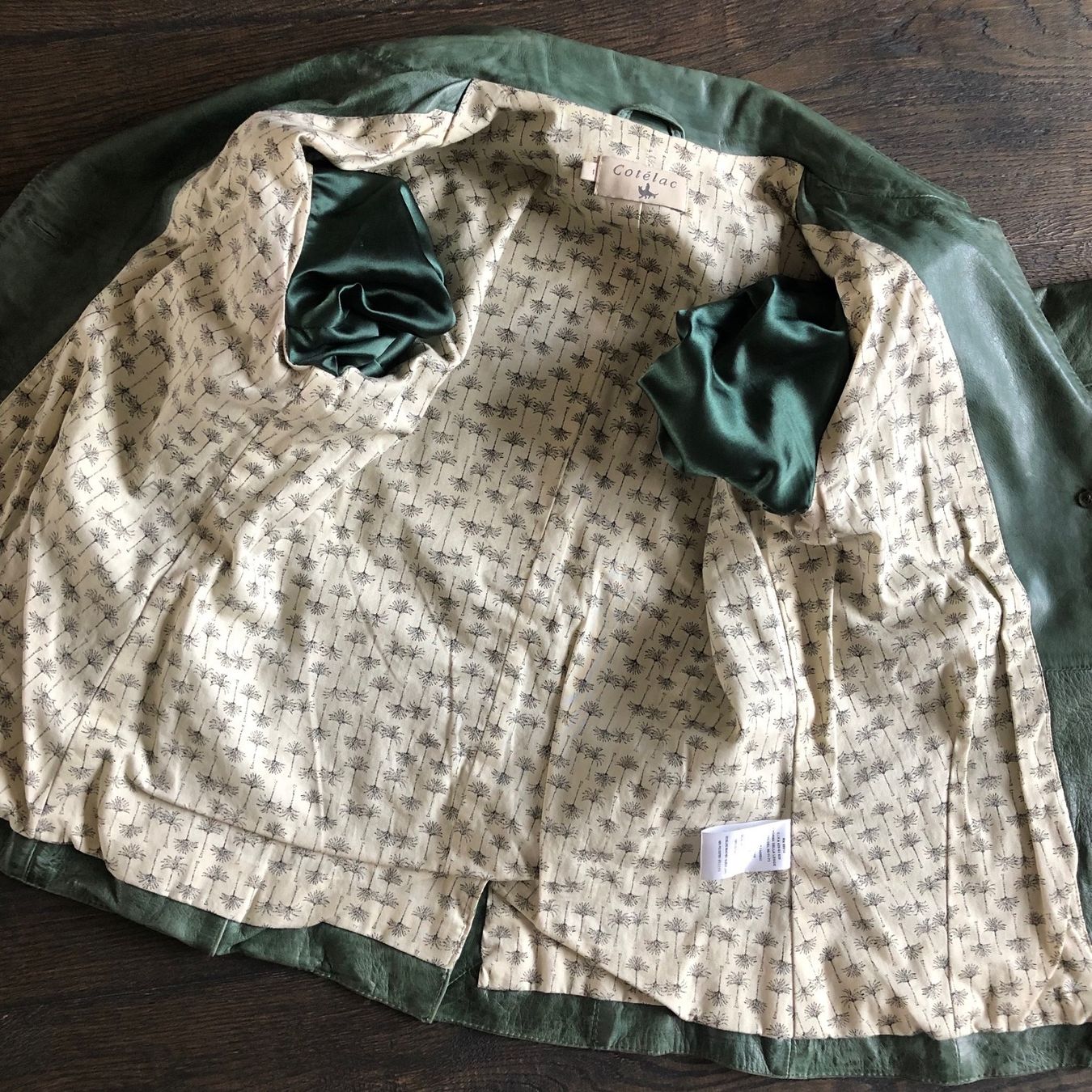 Giacche: Cotélac Leather Jacket, Forest Green, Size 1 – Usato da Erlenbach ZH venduto da verbena_mint 4