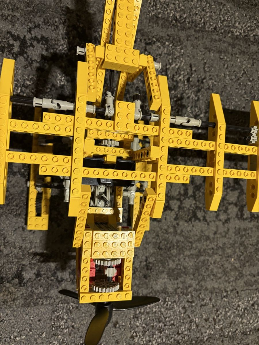 Lego Baukästen: Lego technic Prop Plane 8855 de 1988 – Gebraucht aus Essertines-Sur-Rolle von jev_xw2g 3