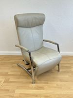 Leolux Relaxsessel aus Leder, Elektronisch