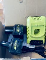 2x 18V 5.5Ah Akkus + Ladegerät f. Ryobi Werkzeug-Neu!57