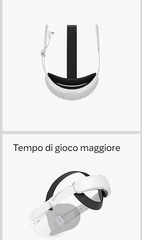 Casco VR: Cinturino Elite per Meta Quest 2 – Nuovo e nell'imballaggio originale da Davesco-Soragno venduto da che_6rwb 1