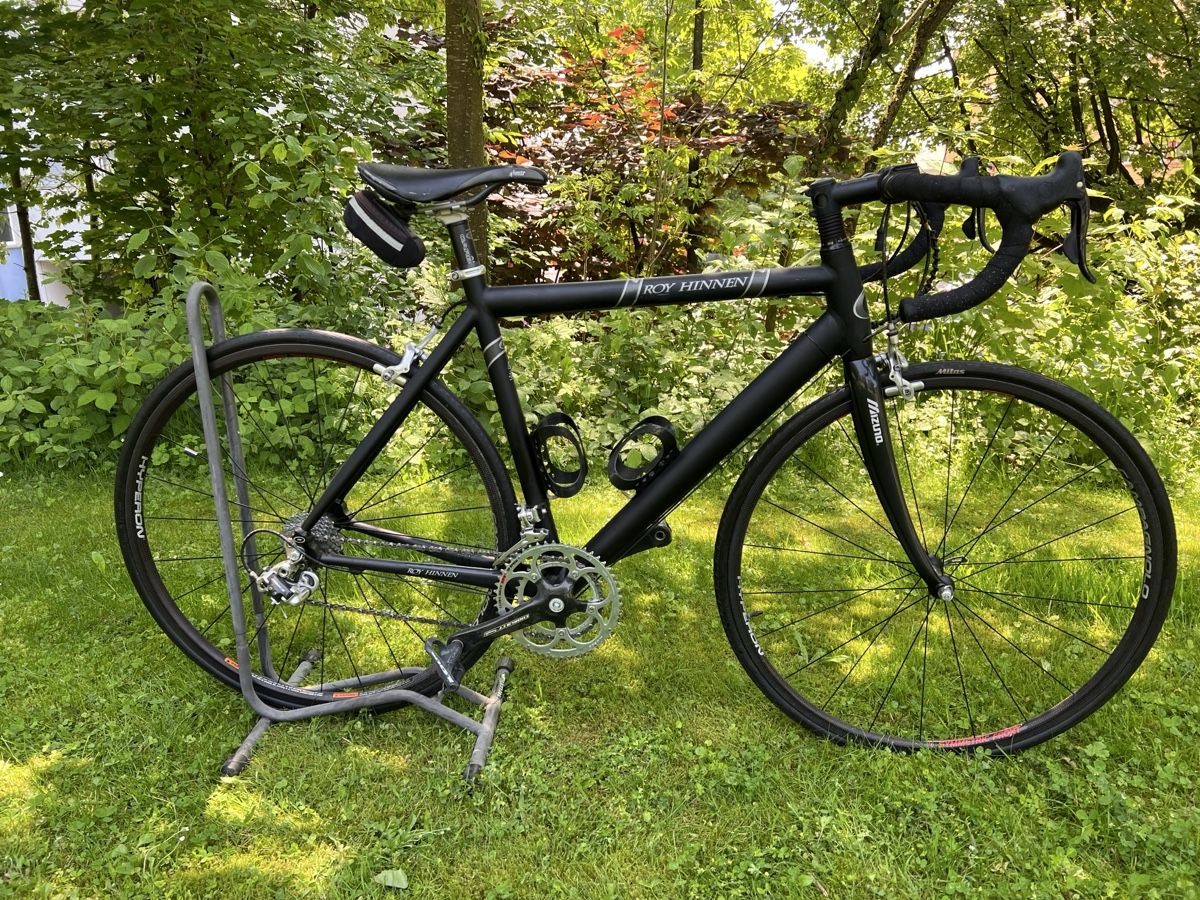 Campagnolo Velos:  Rennvelo Roy Hinnen Felge Carbon Campagnolo 28 Zoll 20 Gang – Gebraucht aus Ostermundigen von Dino_87