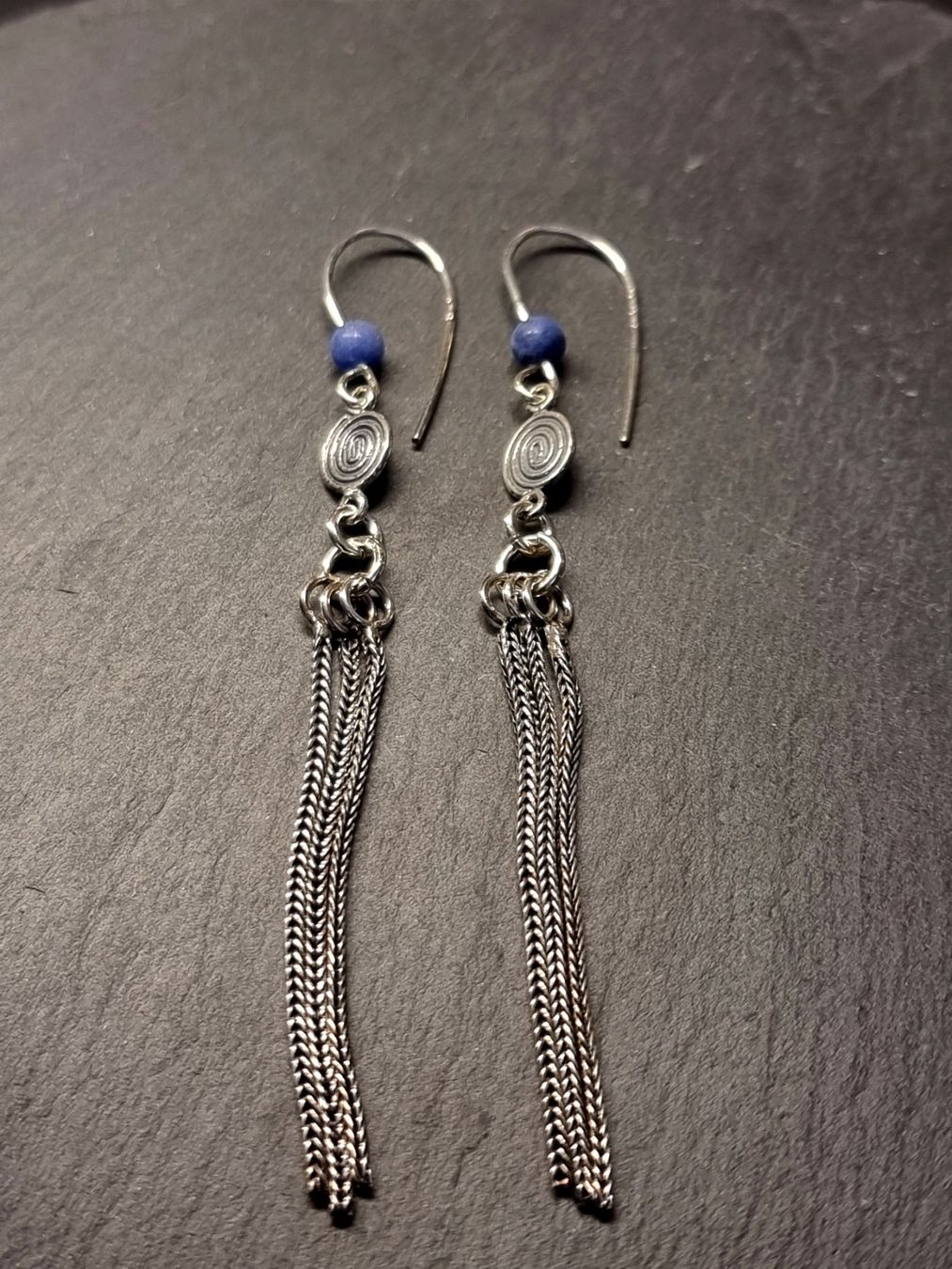 Orecchini pendenti & Orecchini a lobo: Boucles d'oreilles argent 925 lapis lazuli – Usato da Veyrier venduto da Leilazizou