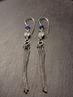 Boucles d'oreilles argent 925 lapis lazuli